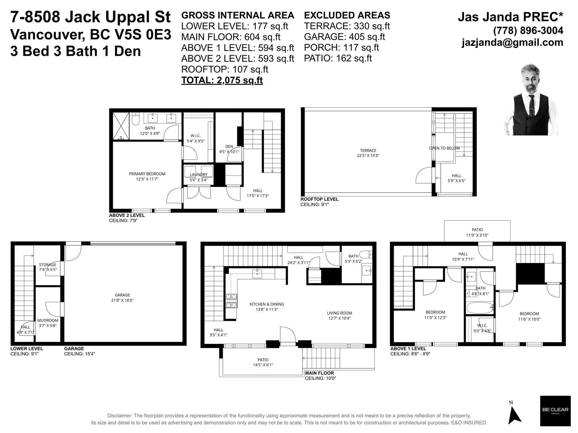 Photo 2 of 40 at #7 – 8508 Jack Uppal Street