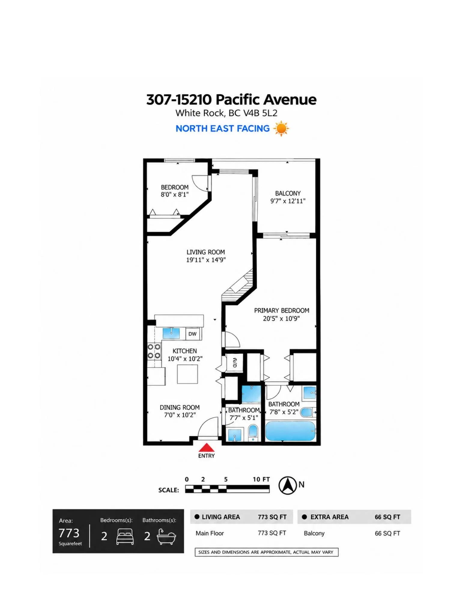 Photo 2 of 35 at #307 – 15210 Pacific Avenue
