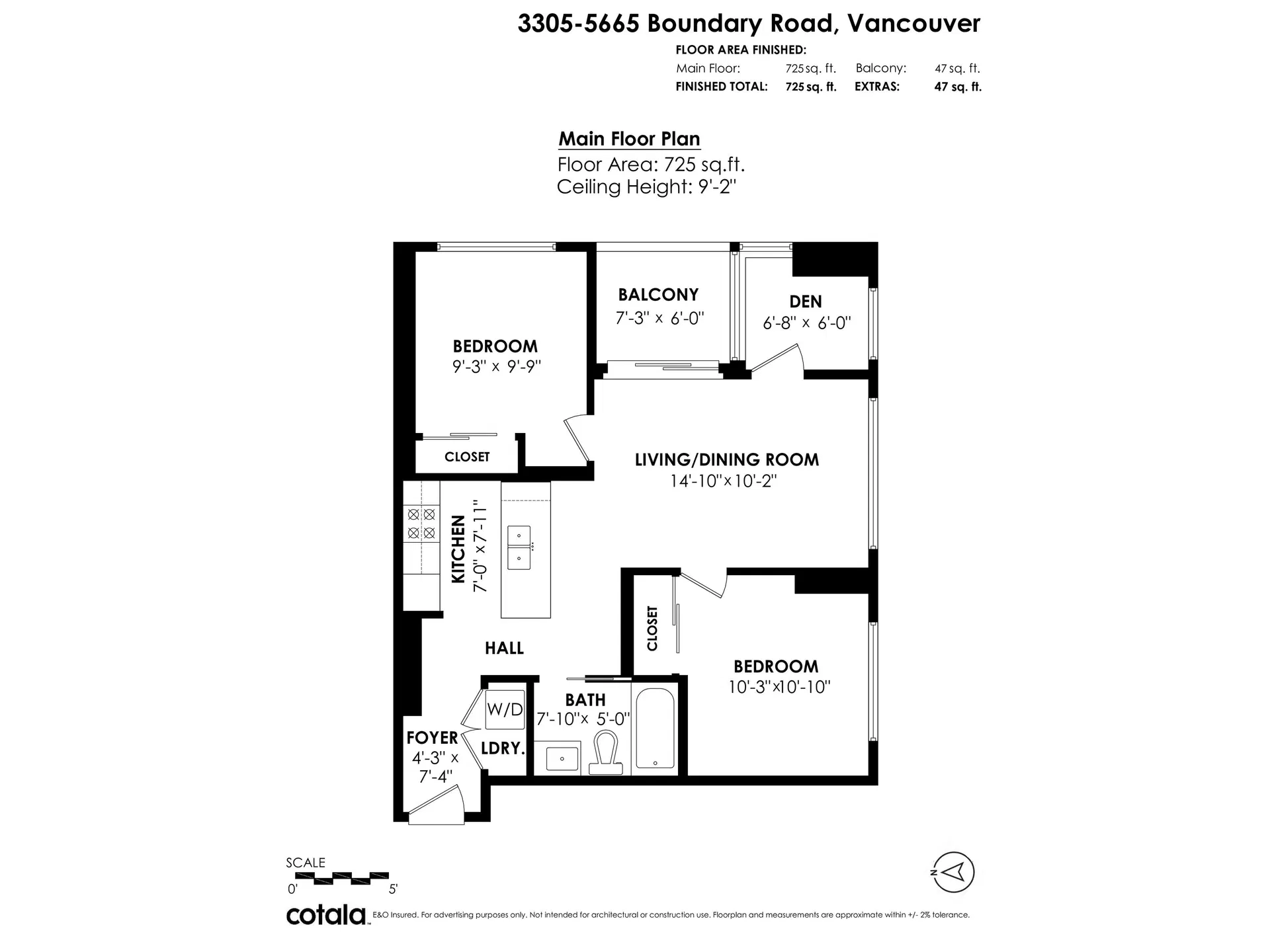 Photo 3 of 33 at #3305 – 5665 Boundary Road