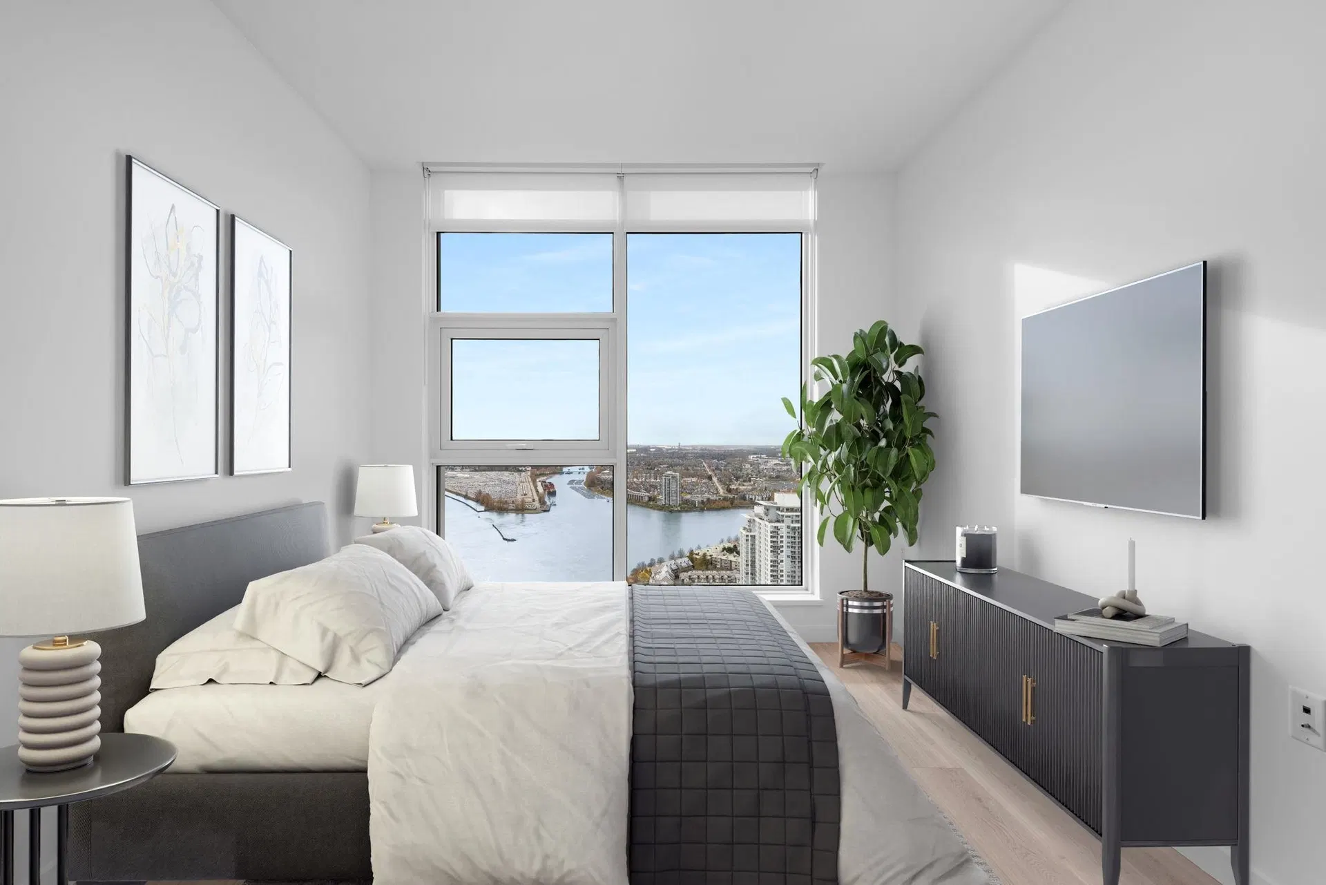 Photo 3 of 31 at #4001 – 680 Quayside Drive