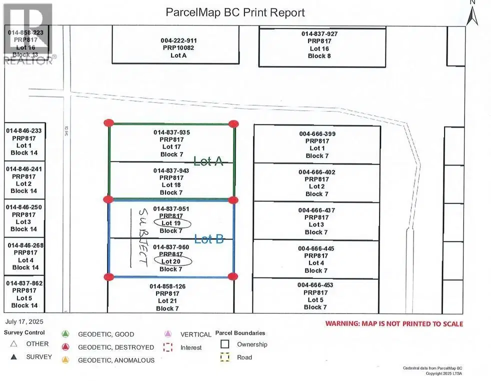 LOT 19 – & 20 THIRD Street
