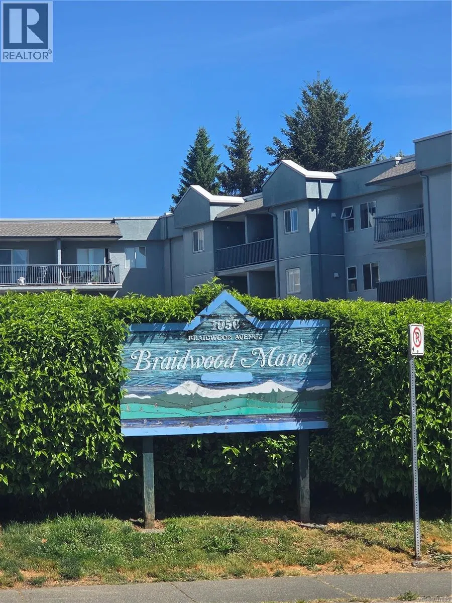 Photo 1 of 13 at #107 – 1050 Braidwood Road