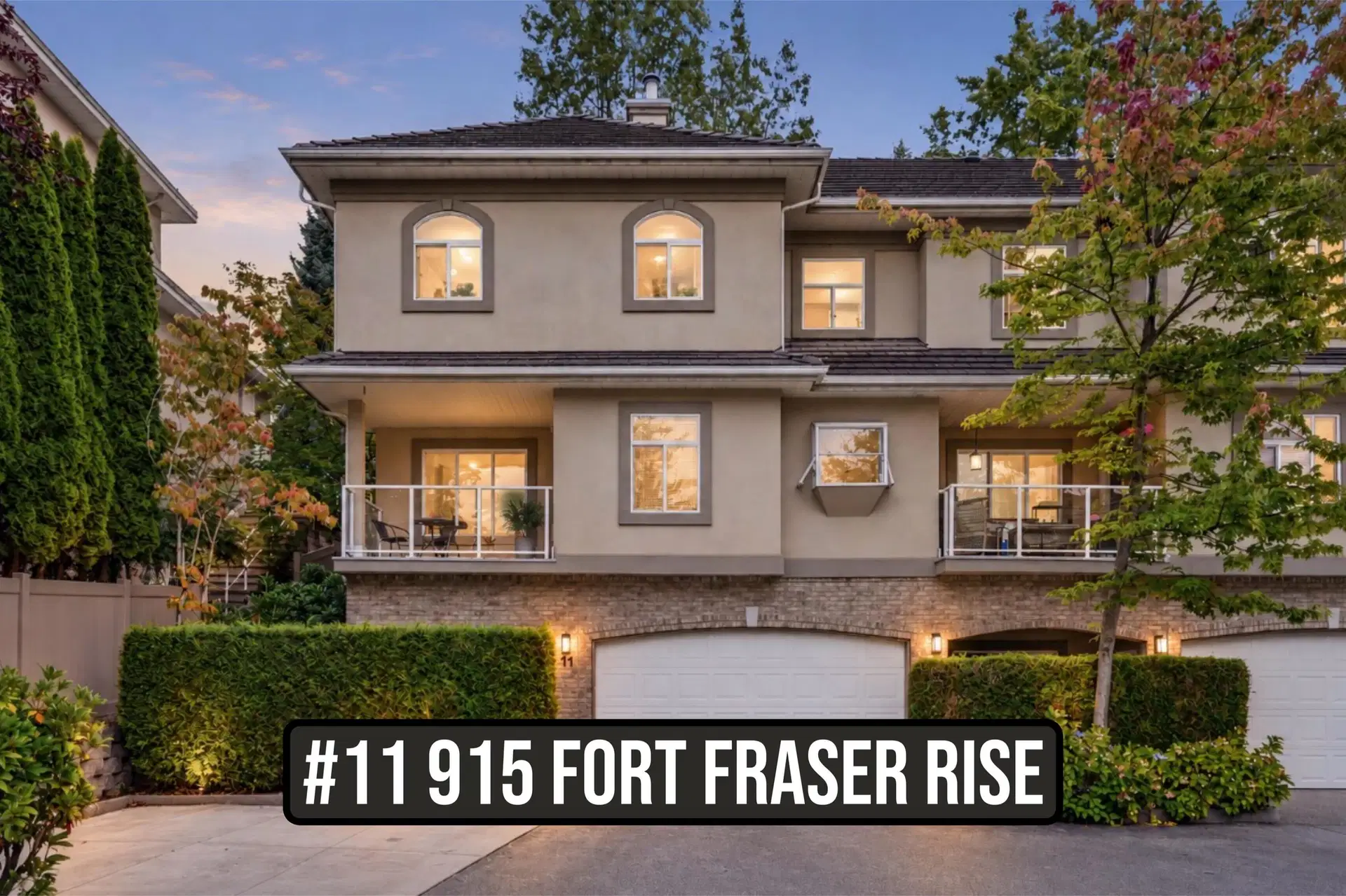 #11 – 915 Fort Fraser Rise