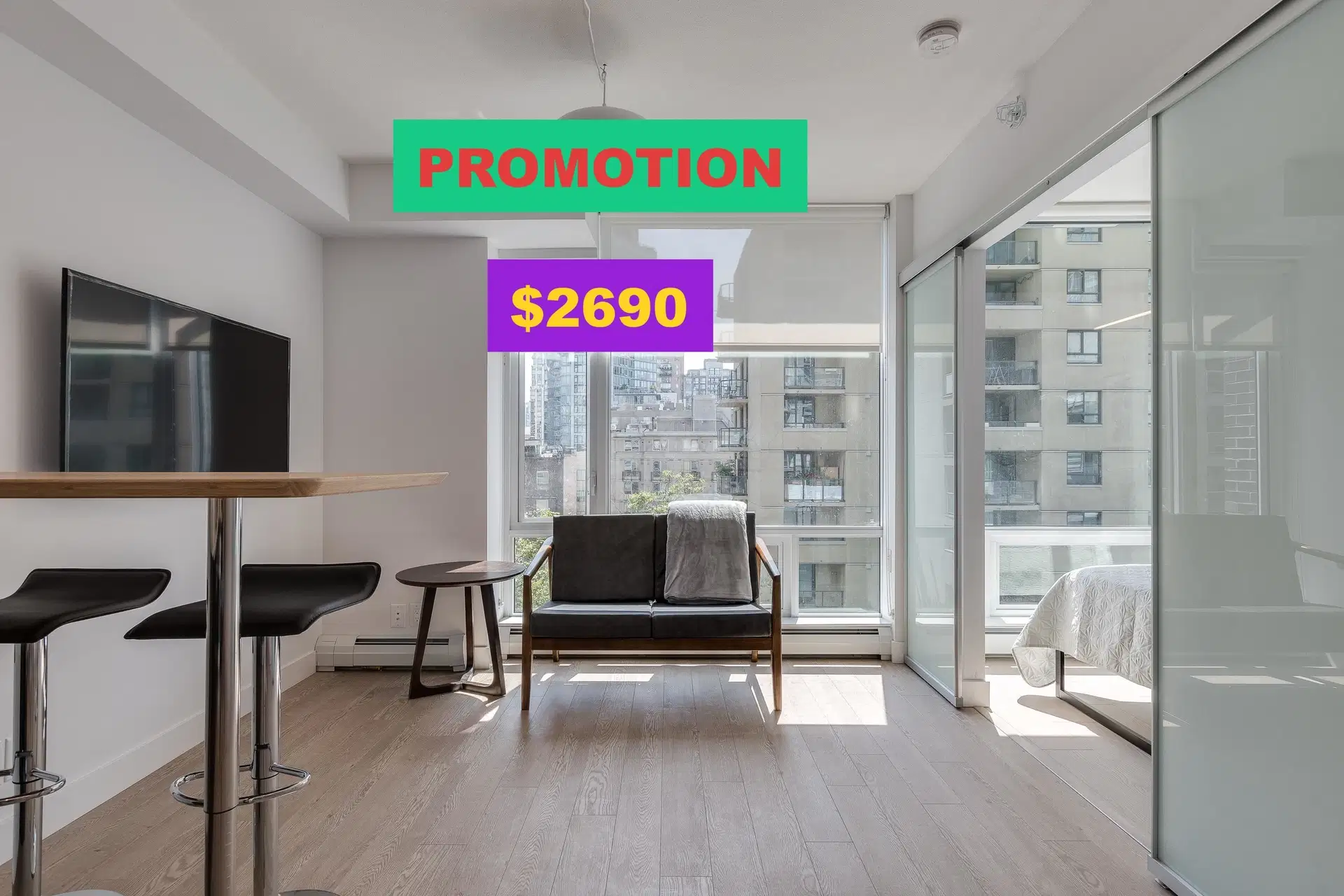 #1206 – 1283 Howe Street