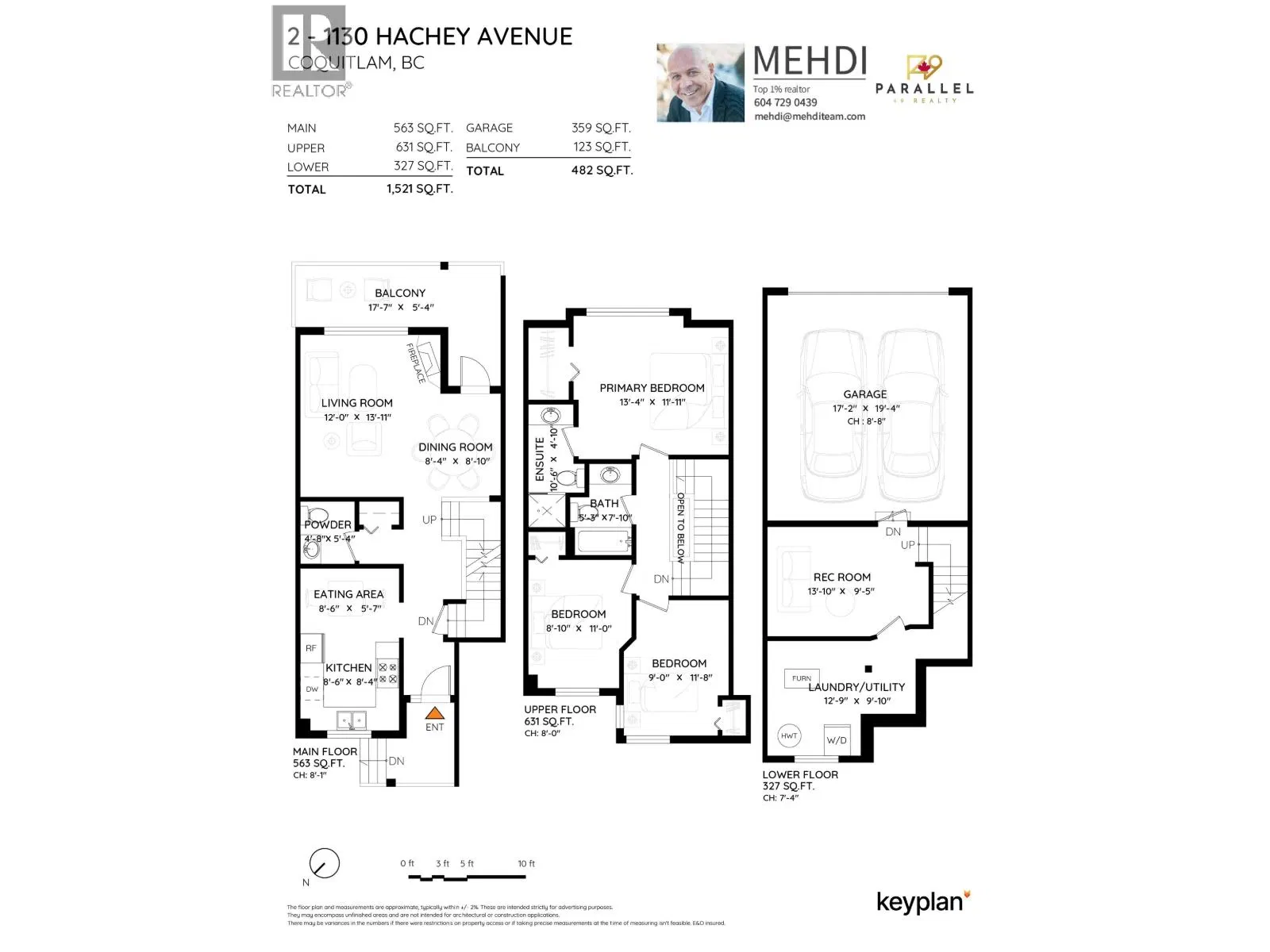 Photo 3 of 29 at #2 – 1130 HACHEY Avenue
