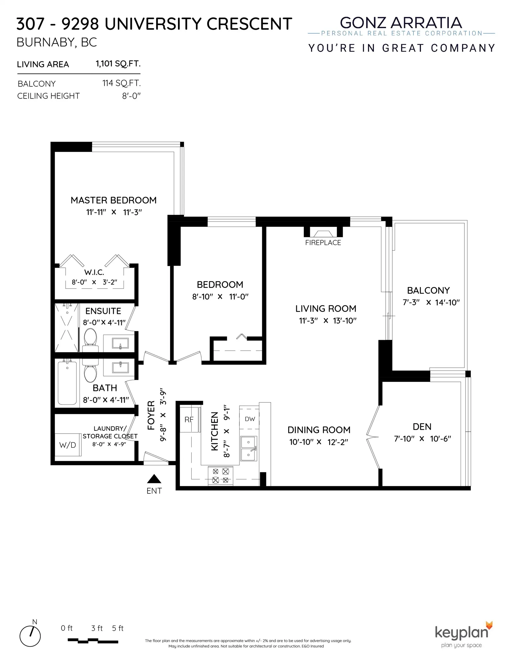 Photo 1 of 21 at #307 – 9298 University Crescent