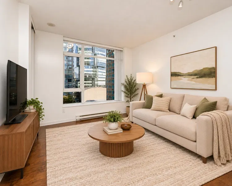 Photo 2 of 38 at #1303 – 480 Robson Street
