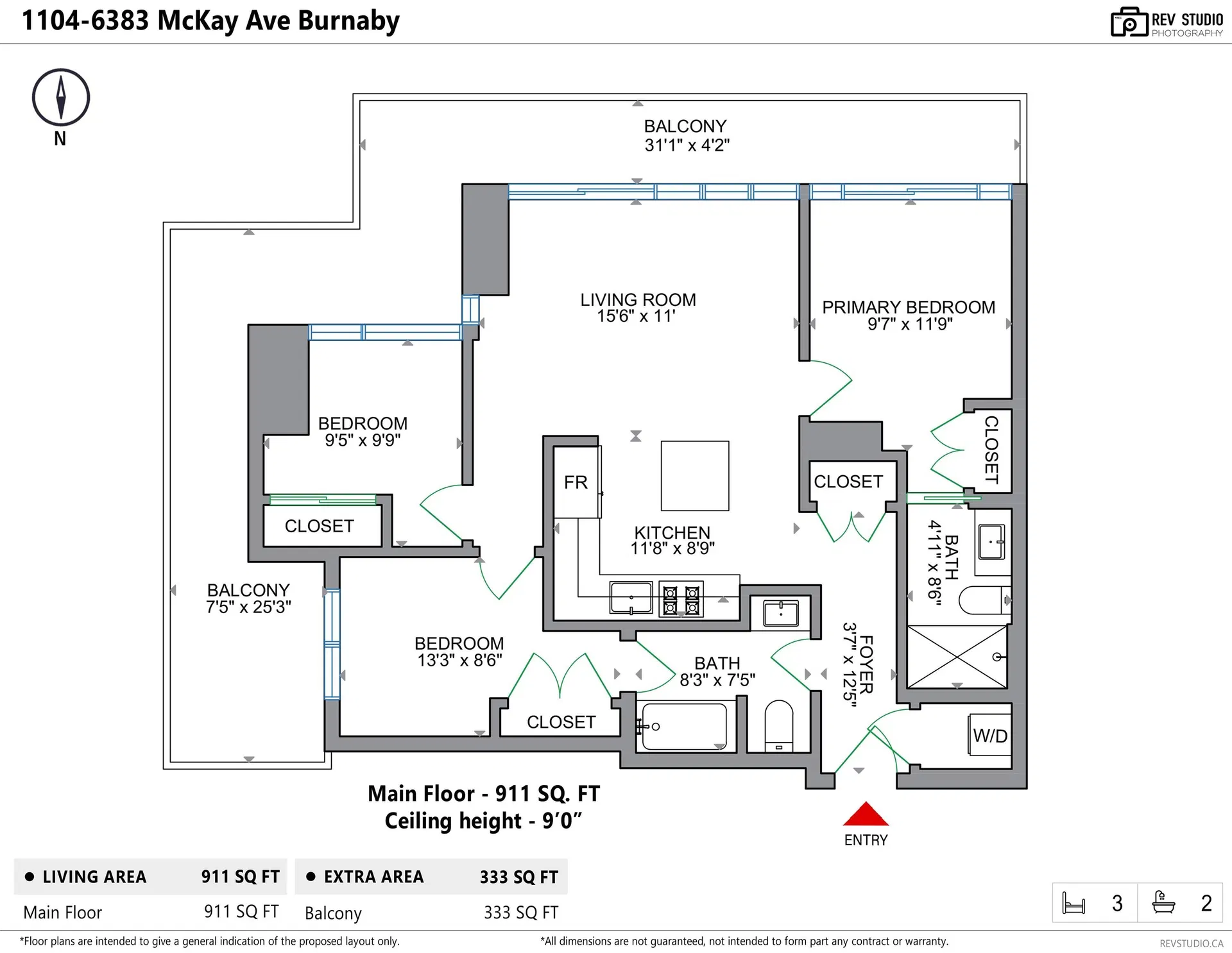 Photo 2 of 2 at #1104 – 6383 Mckay Avenue