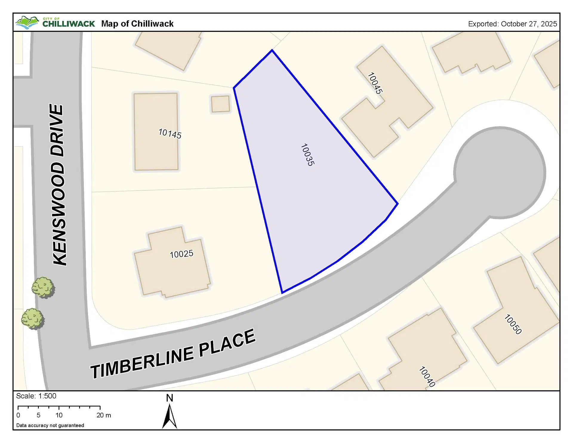 10035 Timberline Place
