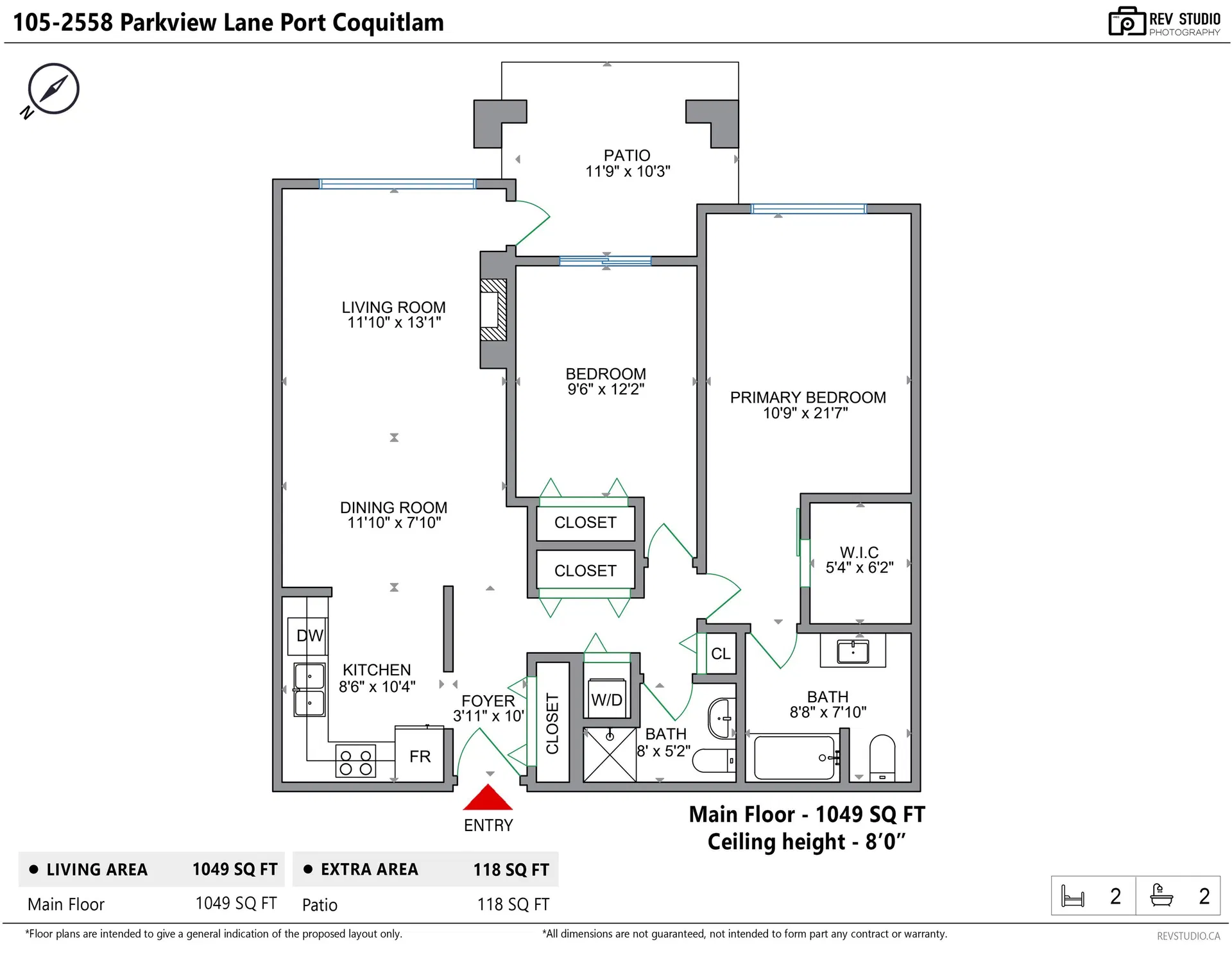 Photo 2 of 39 at #105 – 2558 Parkview Lane