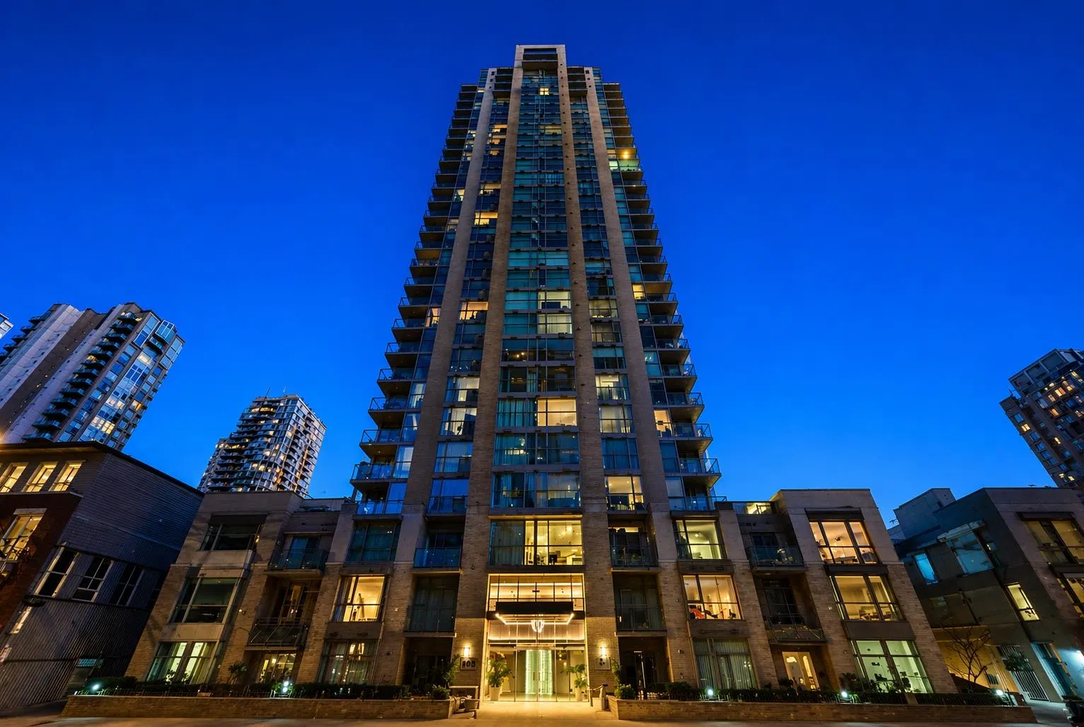 Photo 1 of 19 at #1805 – 928 Richards Street