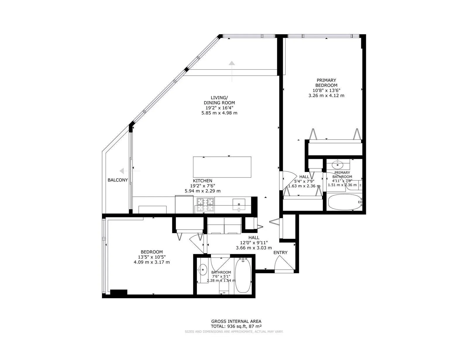 Photo 3 of 34 at #701 – 31 Elliot Street