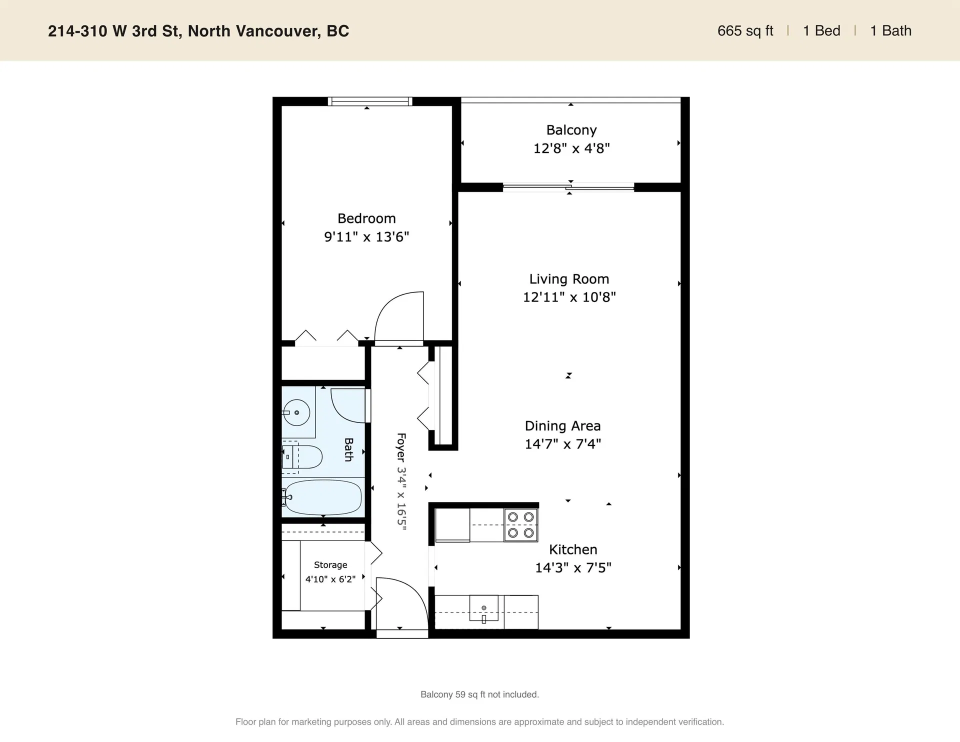 Photo 5 of 20 at #214 – 310 W 3rd Street