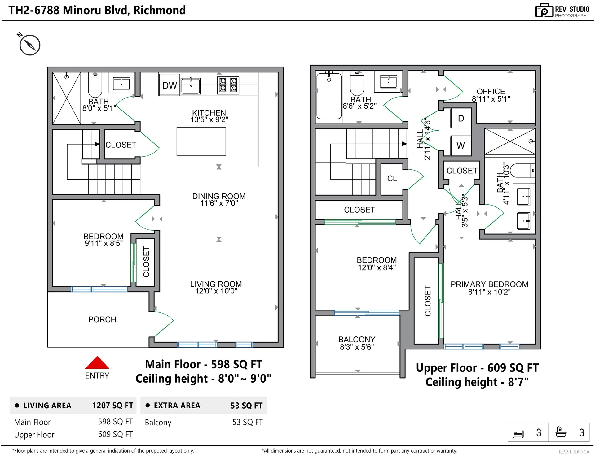 Photo 2 of 38 at TH2 – 6788 Minoru Boulevard