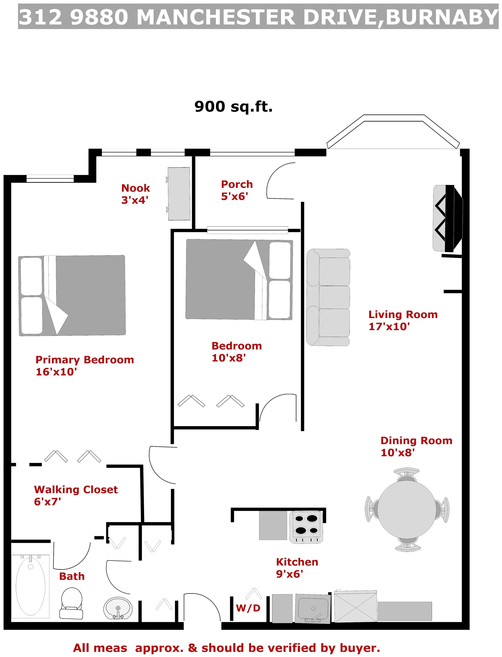 Photo 3 of 21 at #312 – 9880 Manchester Drive
