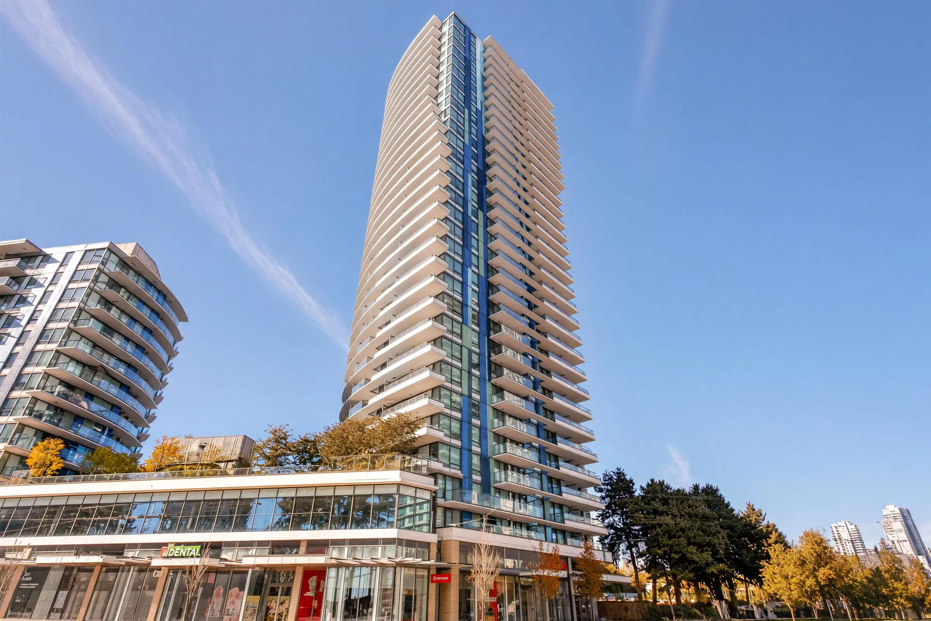 Photo 2 of 40 at #1506 – 8189 Cambie Street