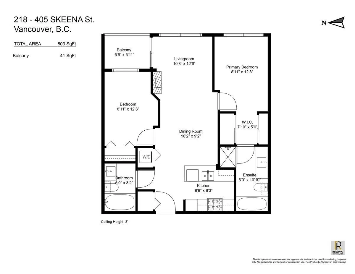 Photo 3 of 35 at #218 – 405 Skeena Street