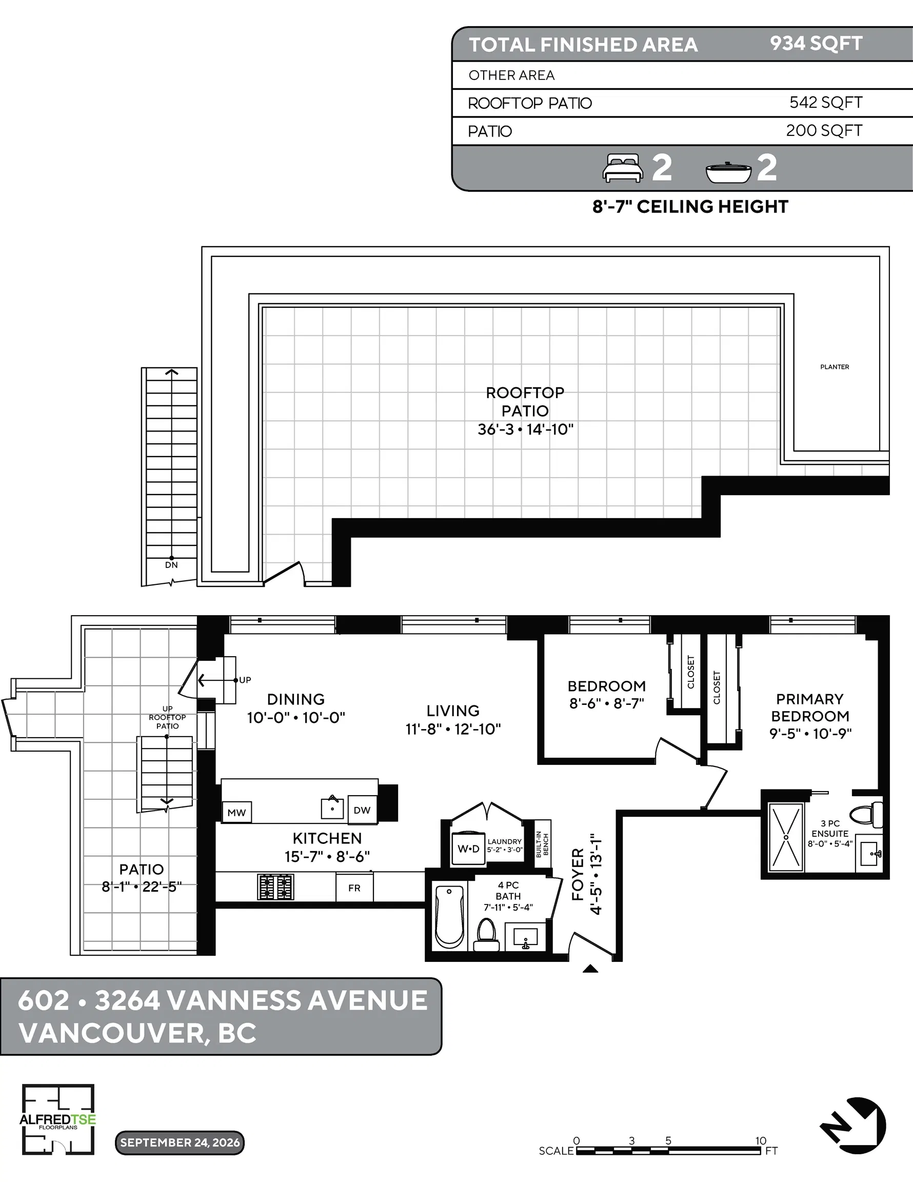 Photo 3 of 30 at #602 – 3264 Vanness Street