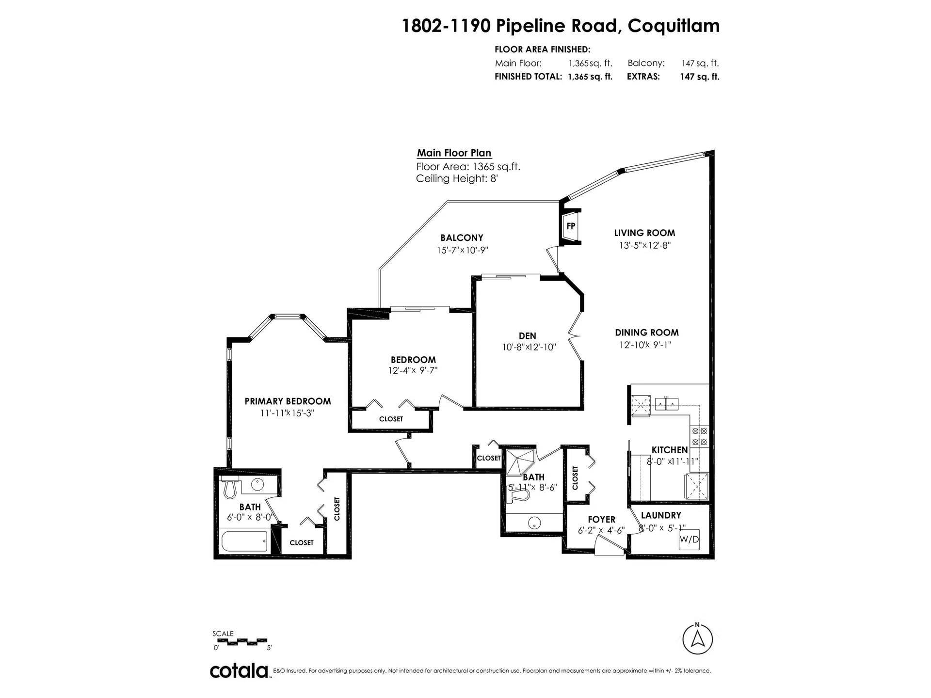 Photo 2 of 40 at #1802 – 1190 Pipeline Road