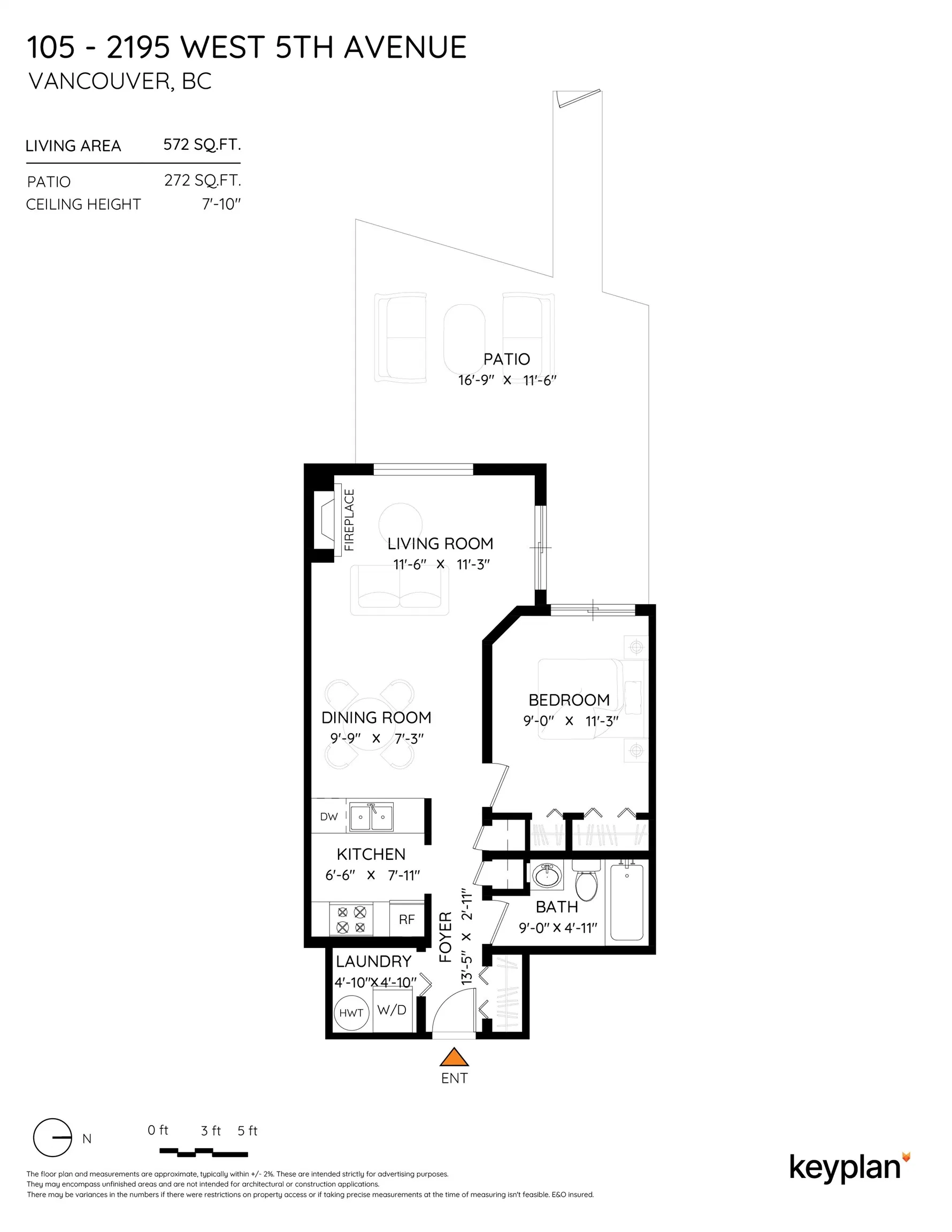 Photo 2 of 38 at #105 – 2195 W 5th Avenue