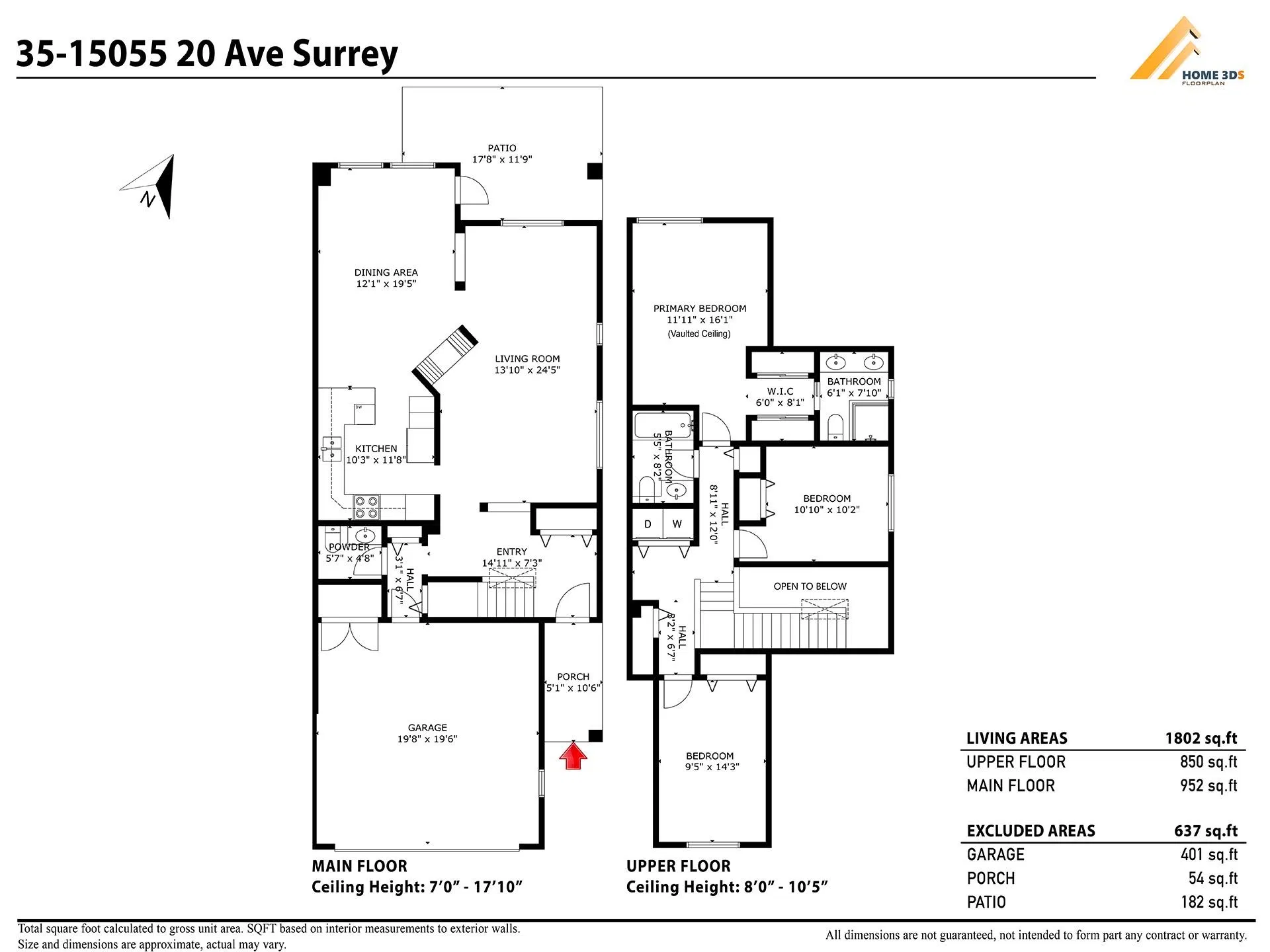 Photo 3 of 36 at #35 – 15055 20 Avenue