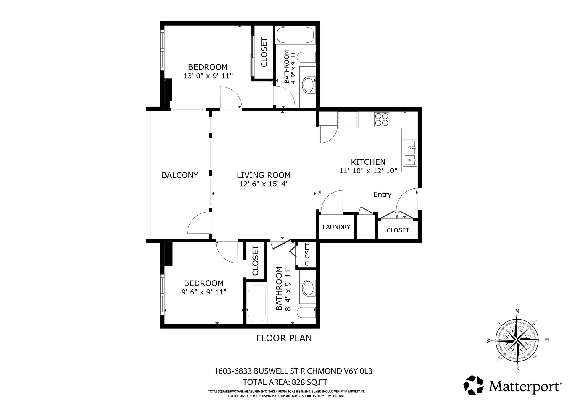Photo 1 of 28 at #1603 – 6833 Buswell Street