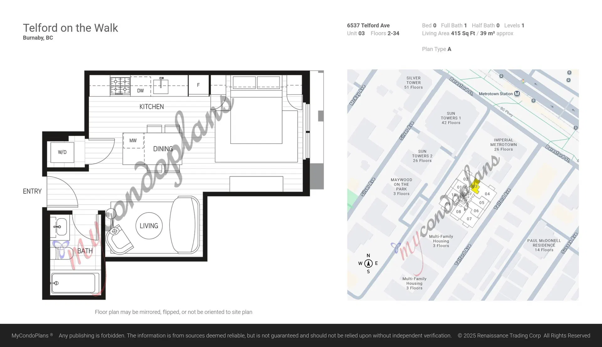 Photo 2 of 26 at #2303 – 6537 Telford Avenue
