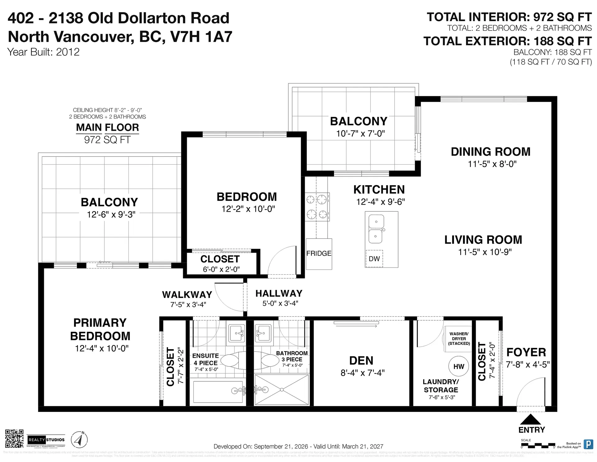 Photo 5 of 33 at #402 – 2138 Old Dollarton Road