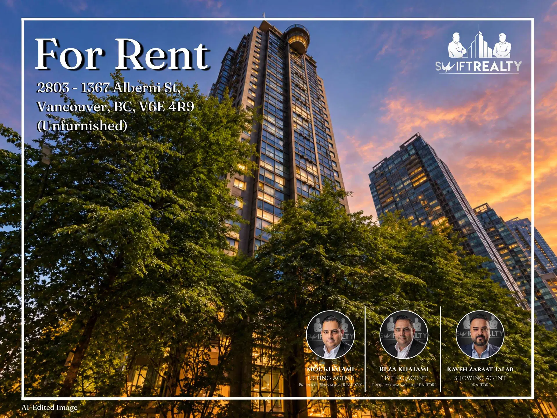 #2803 – 1367 Alberni Street