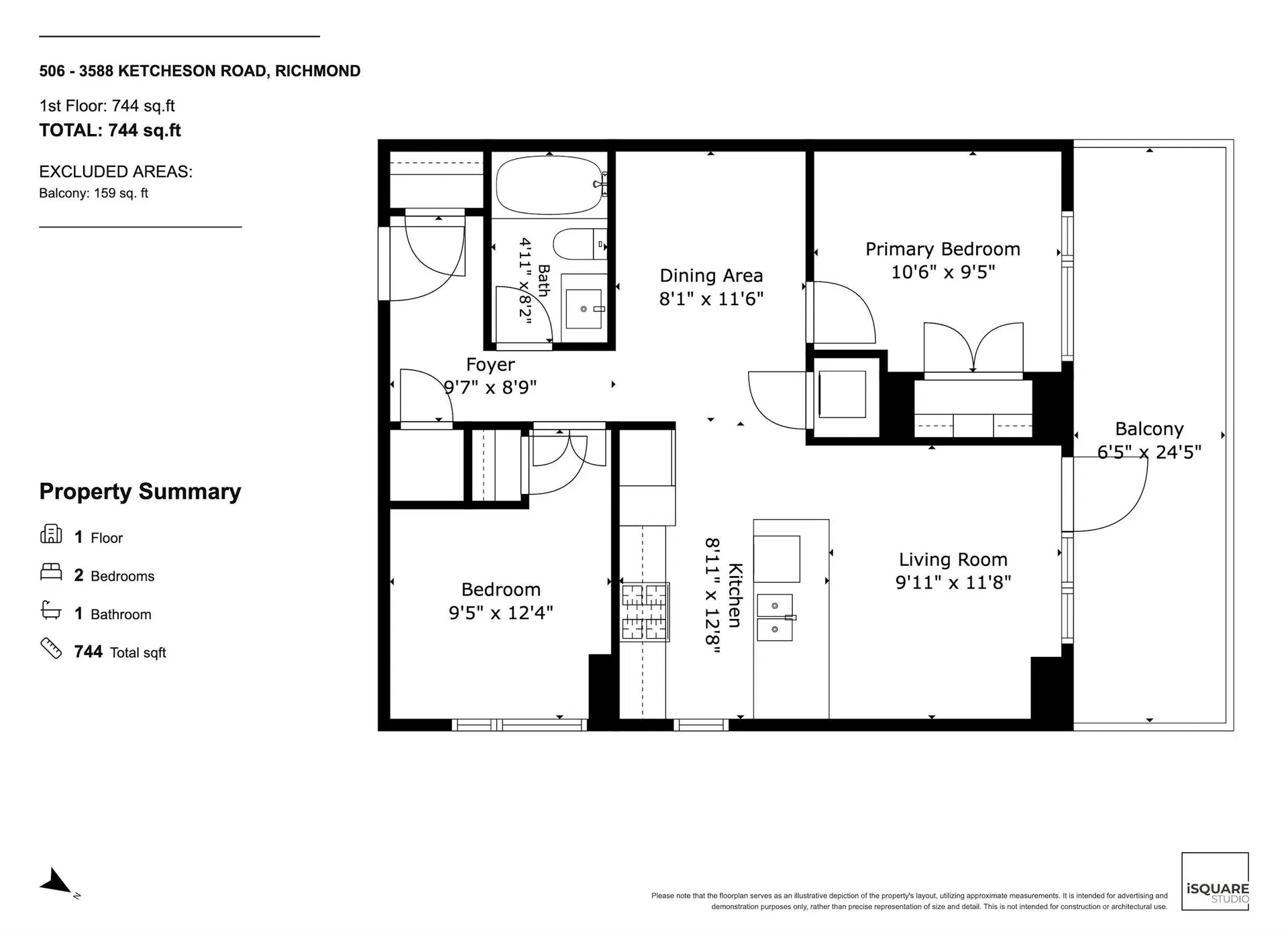 Photo 2 of 9 at #506 – 3588 Ketcheson Road