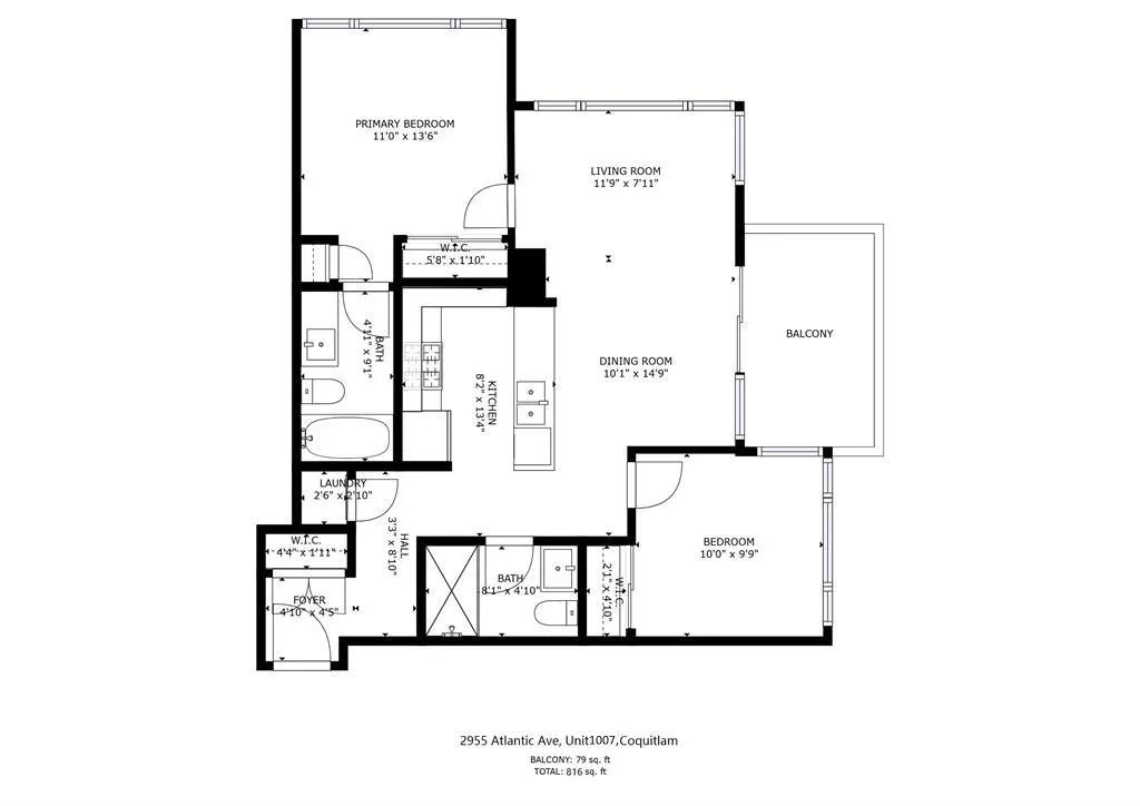 Photo 4 of 40 at #1007 – 2955 Atlantic Avenue