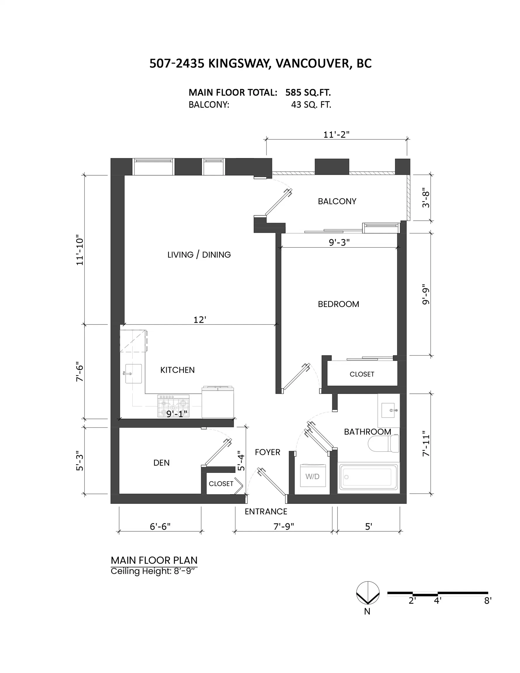 Photo 2 of 30 at #507 – 2435 Kingsway