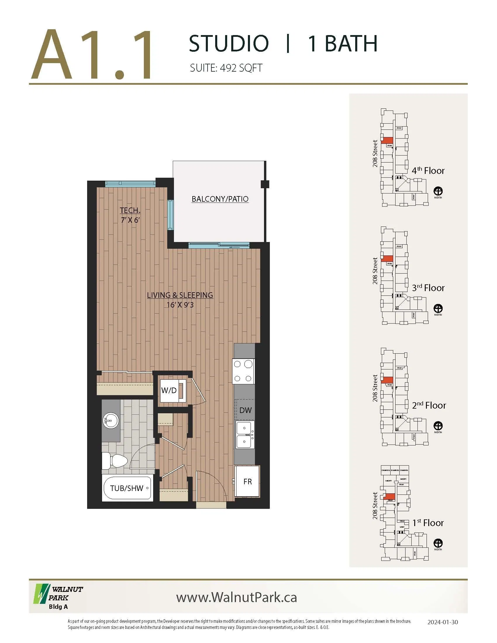 Photo 3 of 13 at A425 – 8233 208b Street Street