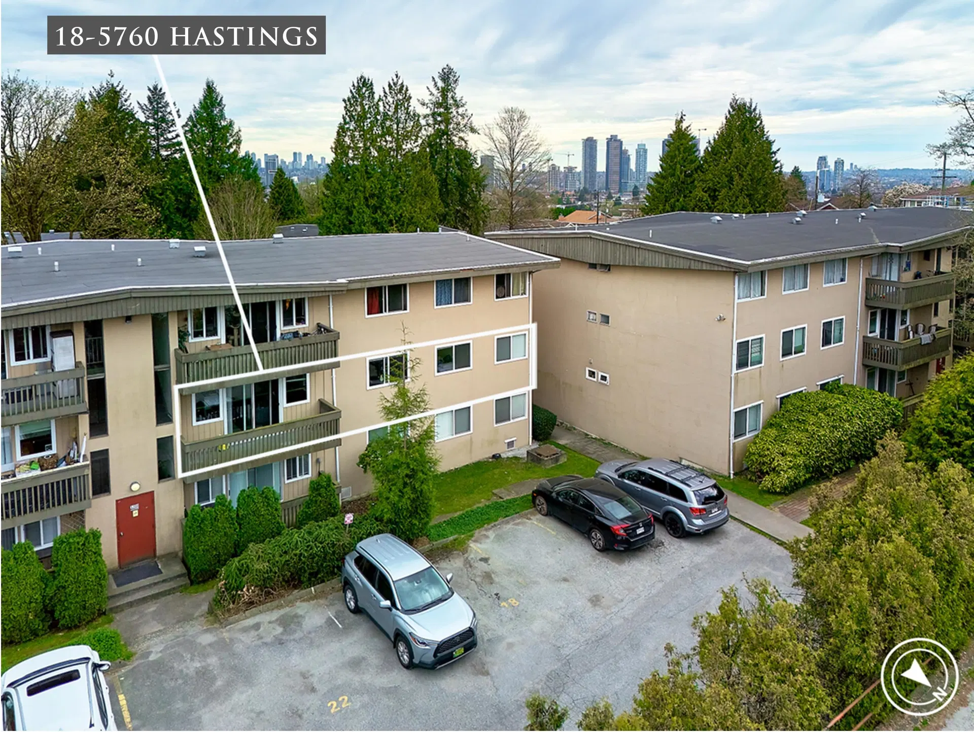 Photo 1 of 12 at #18 – 5760 Hastings Street