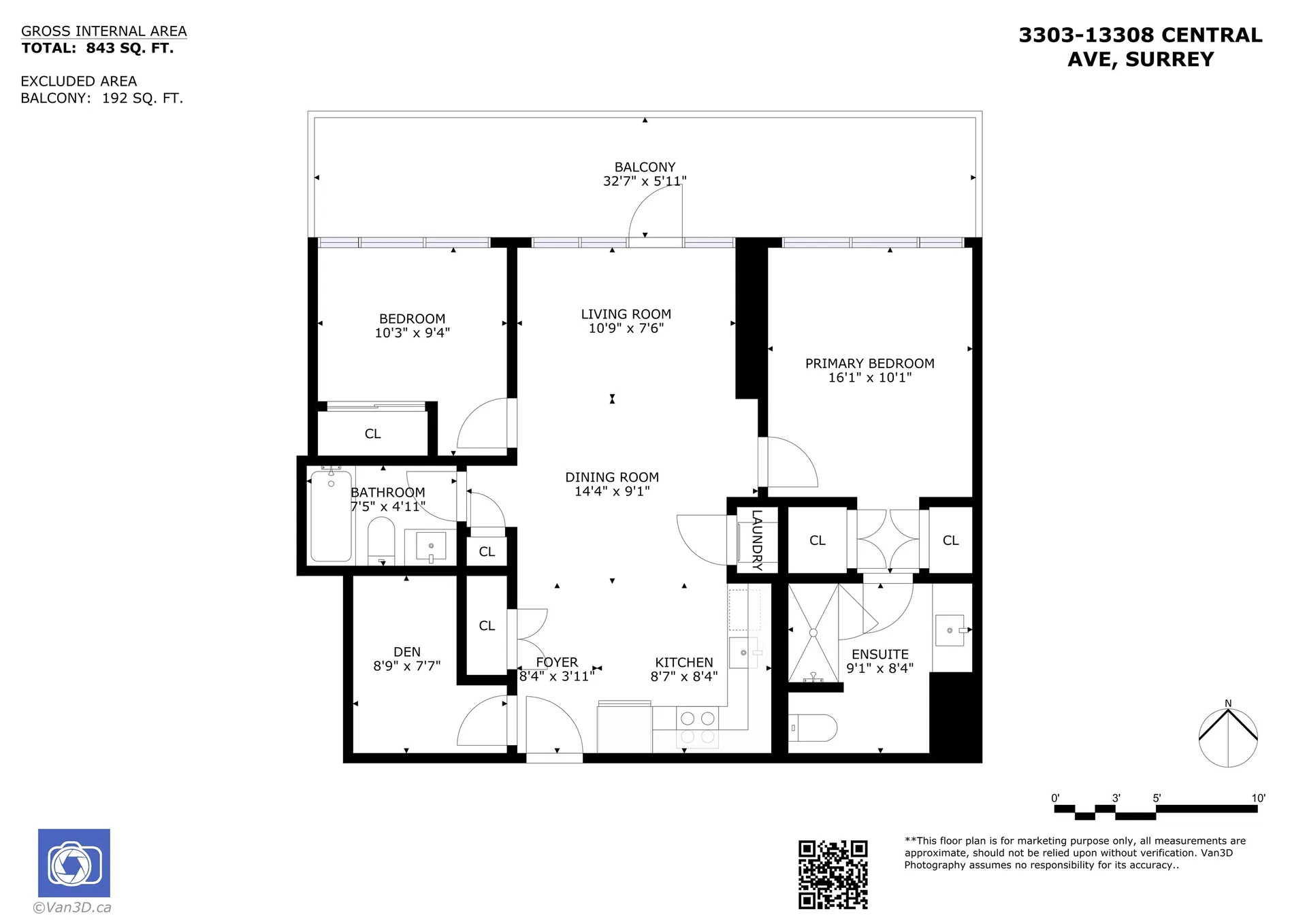 Photo 2 of 21 at #3303 – 13308 Central Avenue