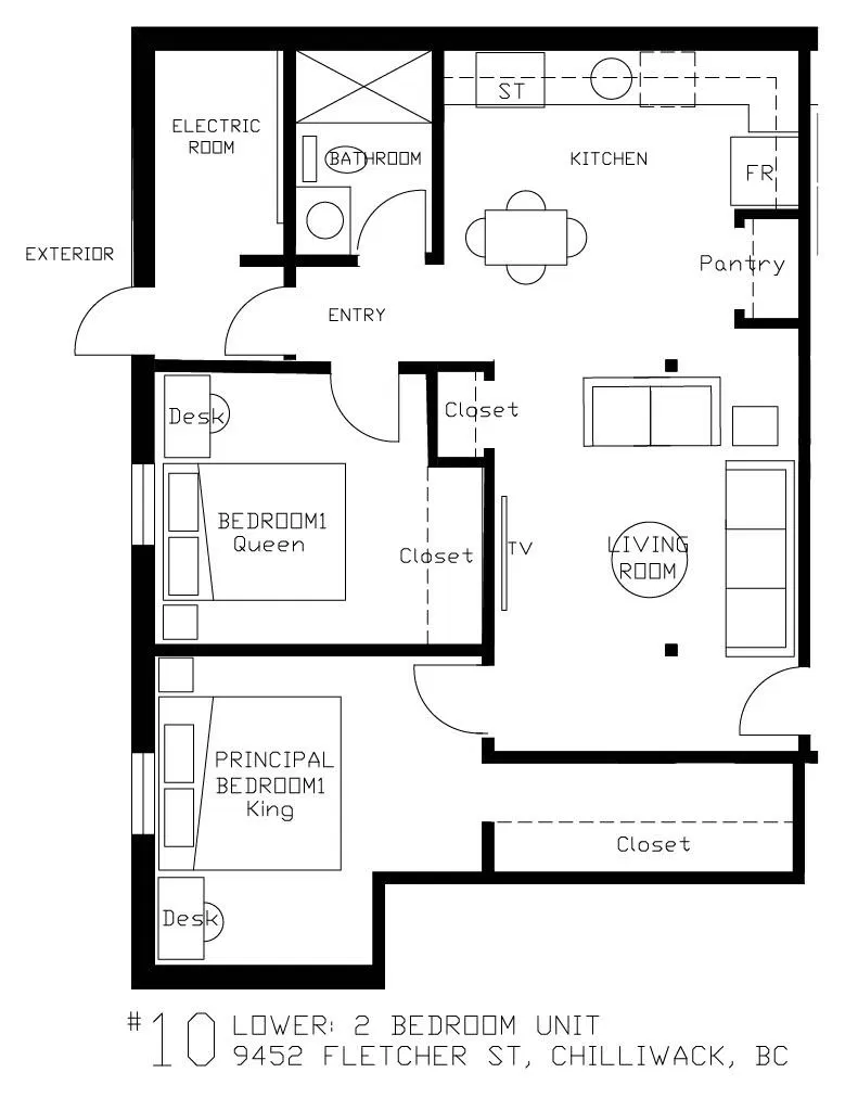 Photo 5 of 5 at #10L – 9452 Fletcher Street