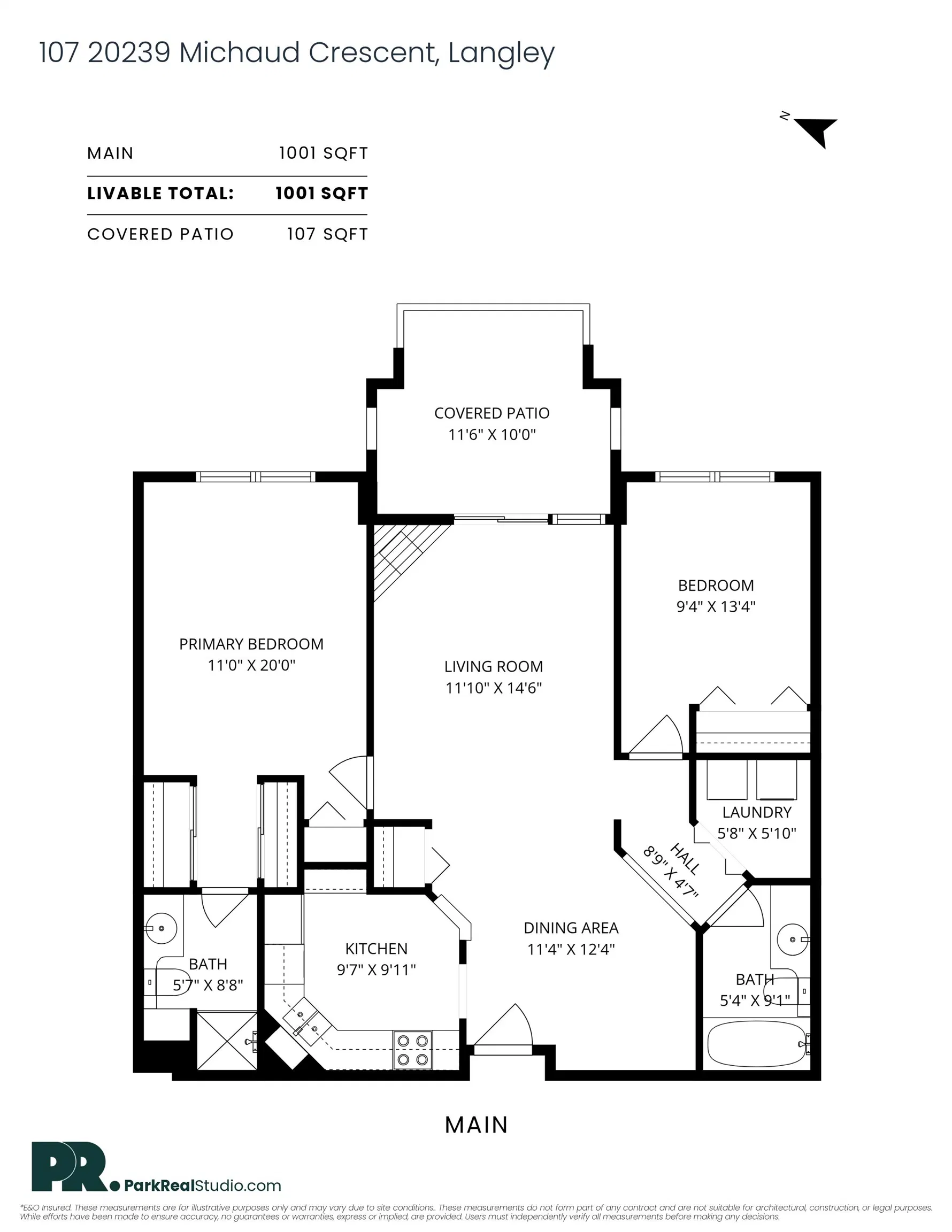 Photo 2 of 20 at #107 – 20239 Michaud Crescent