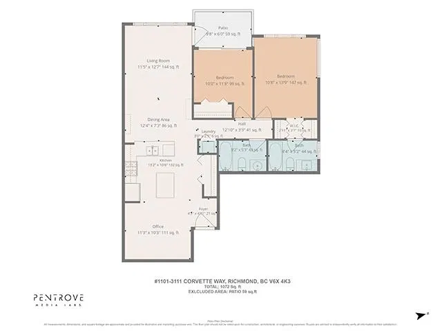 Photo 3 of 39 at #1101 – 3111 Corvette Way