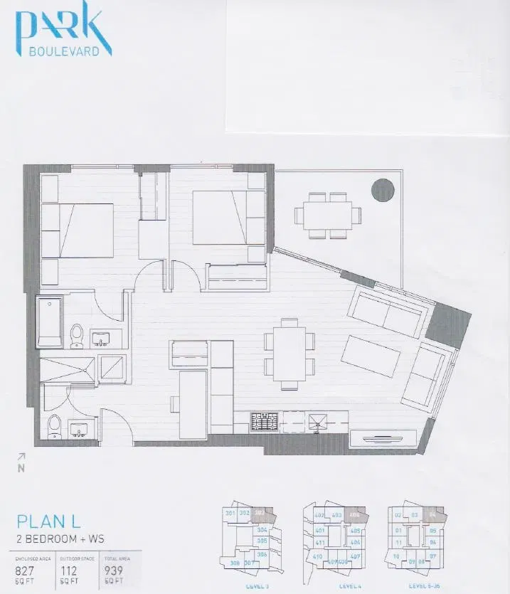 Photo 5 of 21 at #3104 – 9887 Whalley Boulevard
