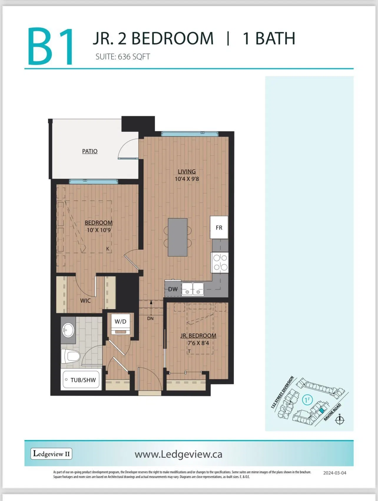 Photo 2 of 2 at #315 – 11058 132 Street