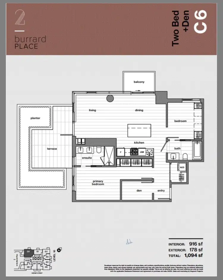 #1009 – 1277 Hornby Street