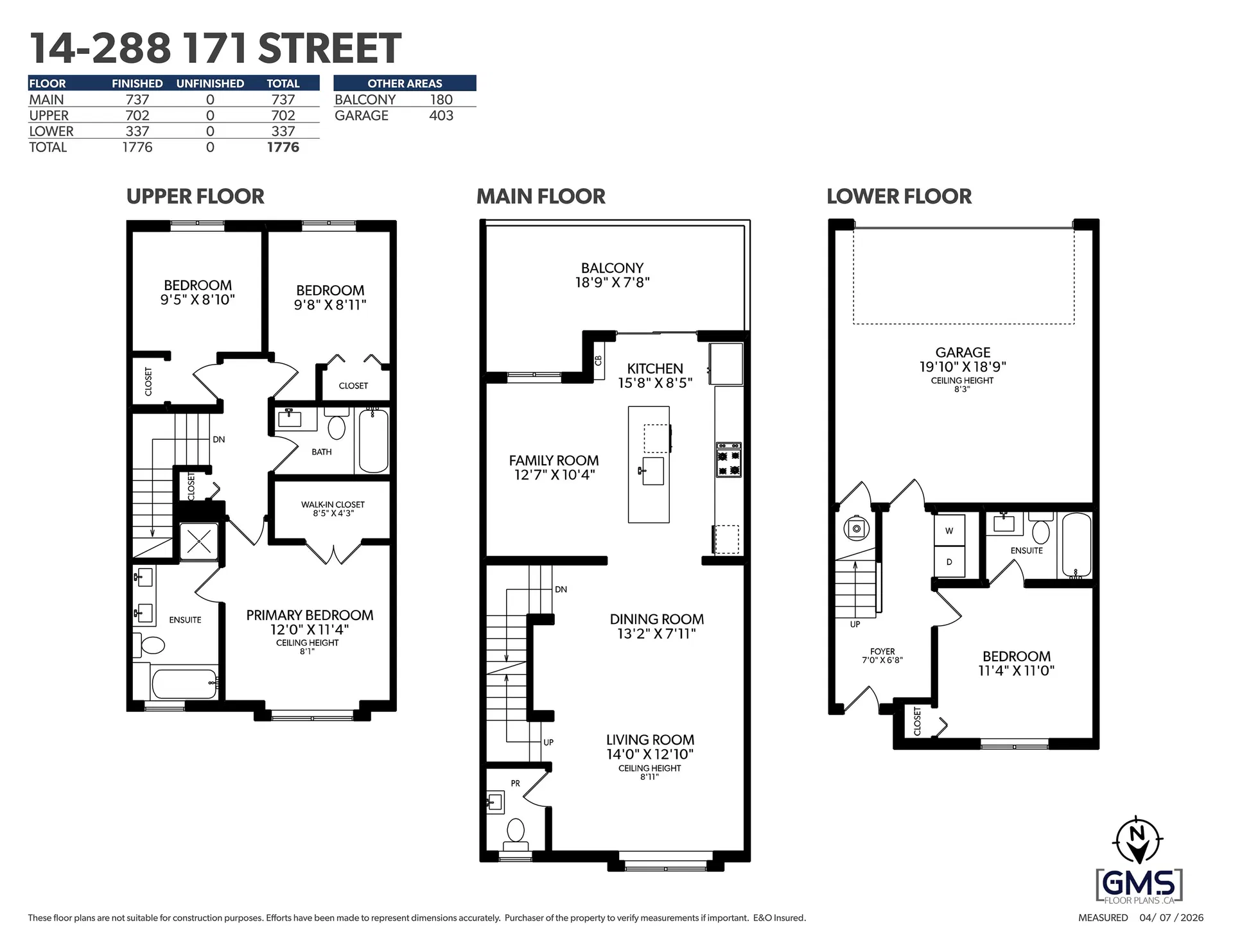 Photo 2 of 39 at #14 – 288 171 Street