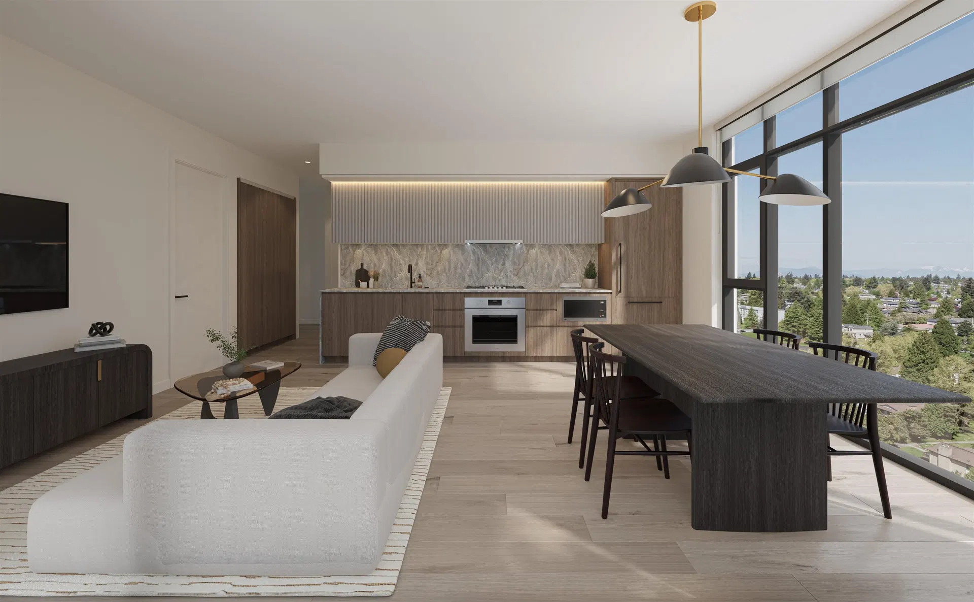 Photo 4 of 12 at #1306 – 688 W 57th Avenue