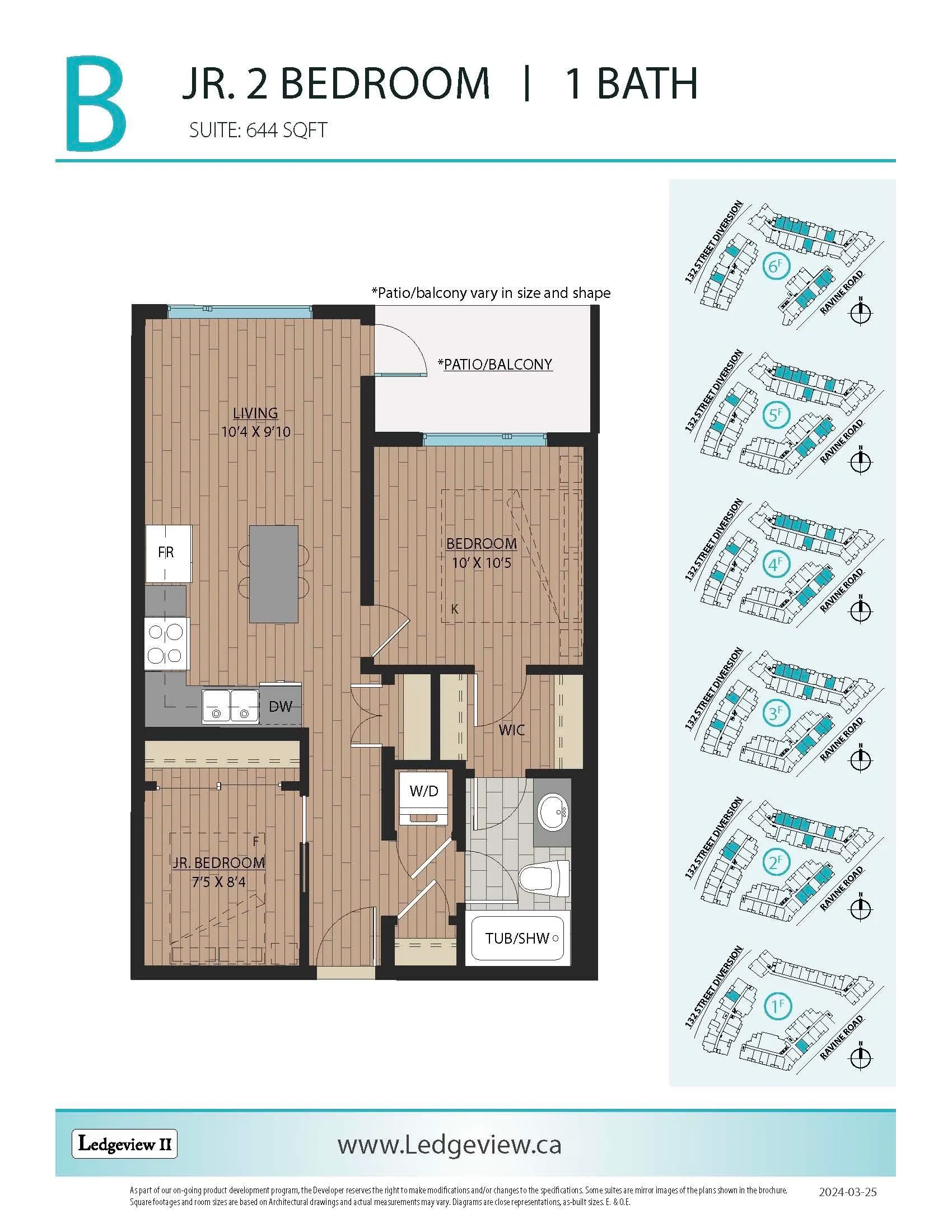 Photo 1 of 3 at #414 – 11063 Ravine Road