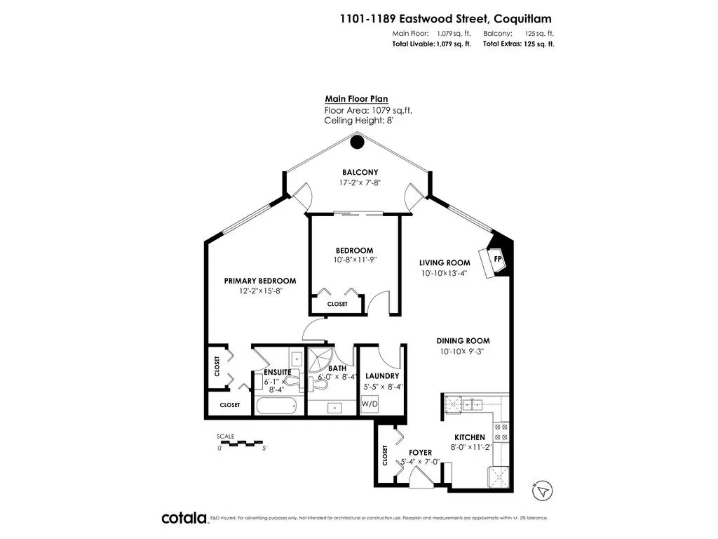 Photo 5 of 37 at #1101 – 1189 Eastwood Street