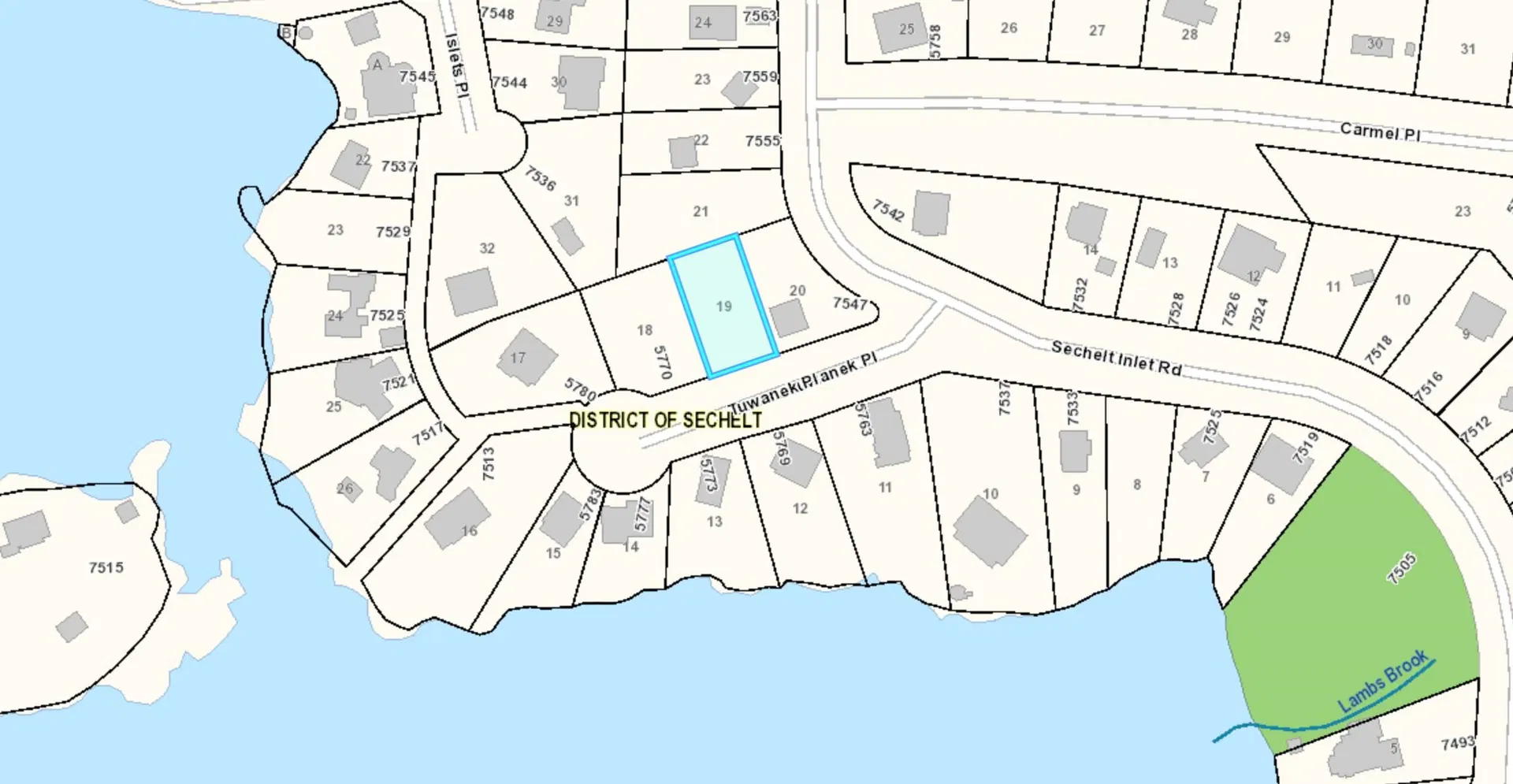 Lot 19 Tuwanek Place
