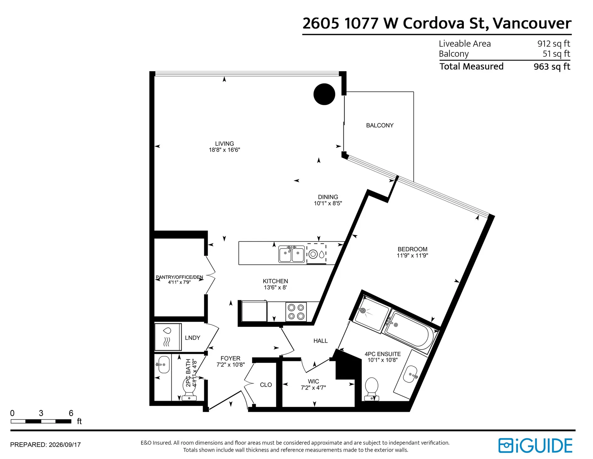 Photo 2 of 37 at #2605 – 1077 W Cordova Street