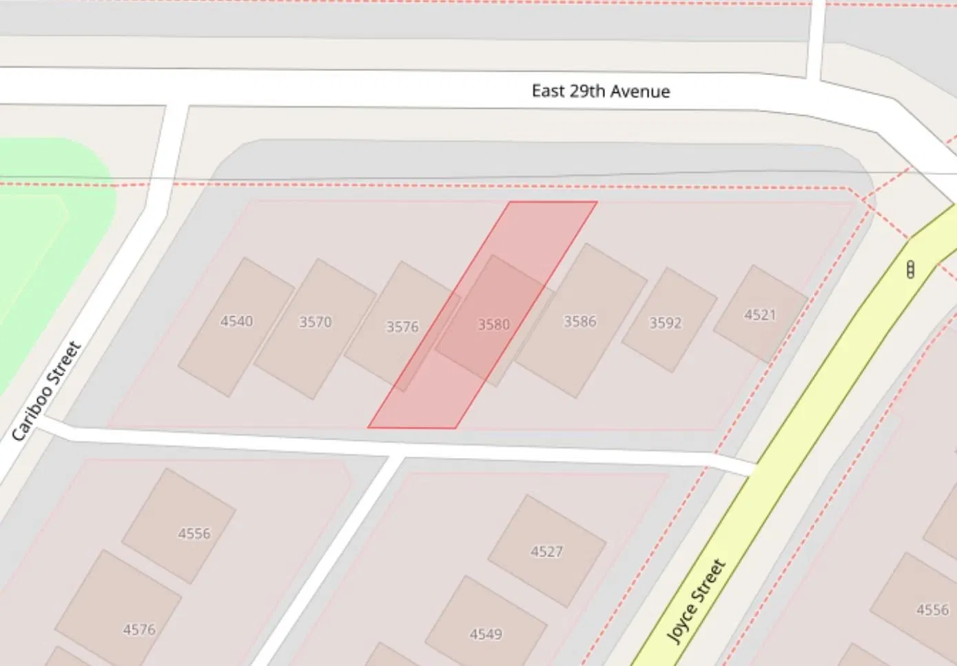 Photo 1 of 1 at 3580 E 29th Avenue