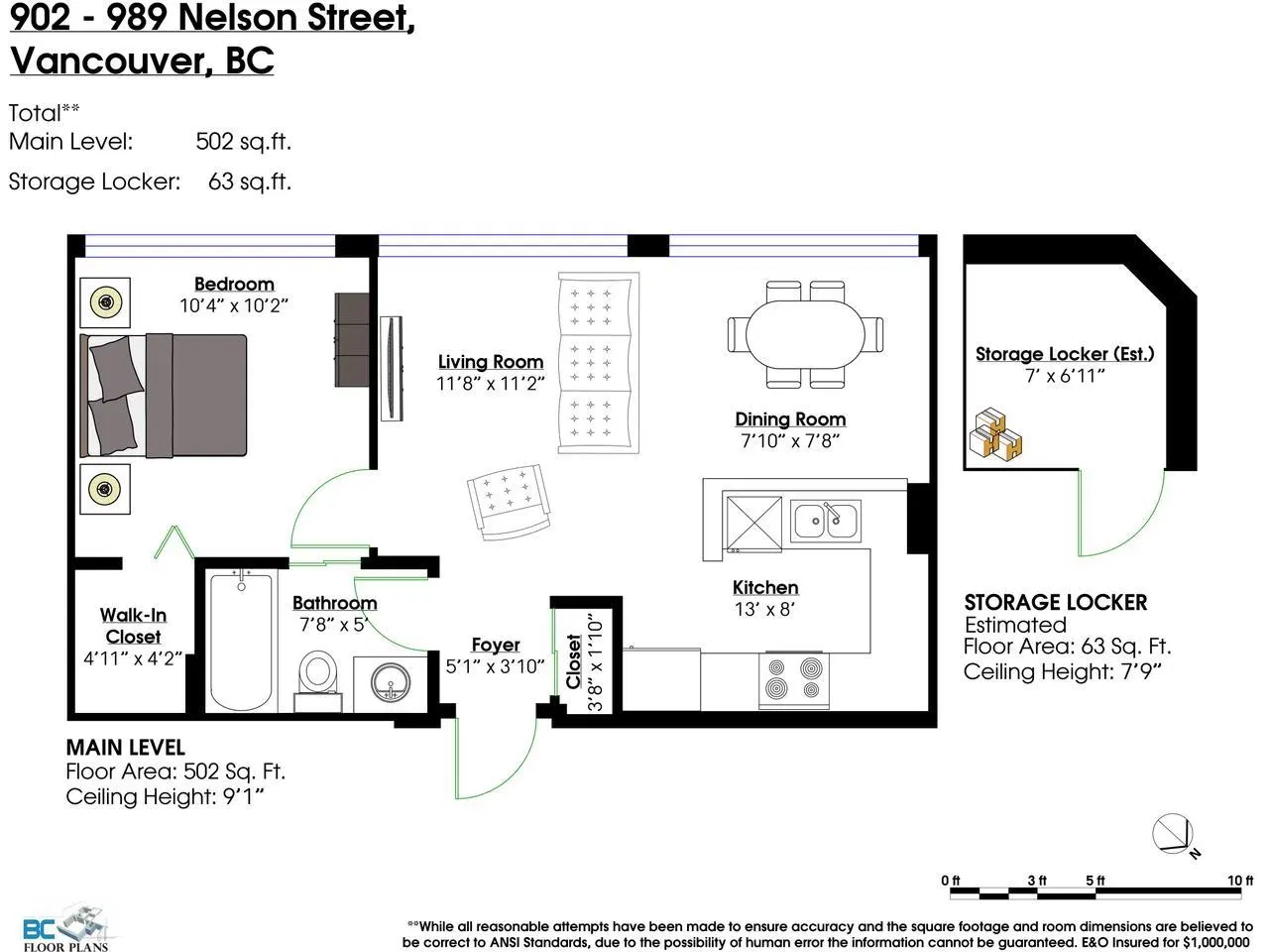 Photo 3 of 28 at #902 – 989 Nelson Street