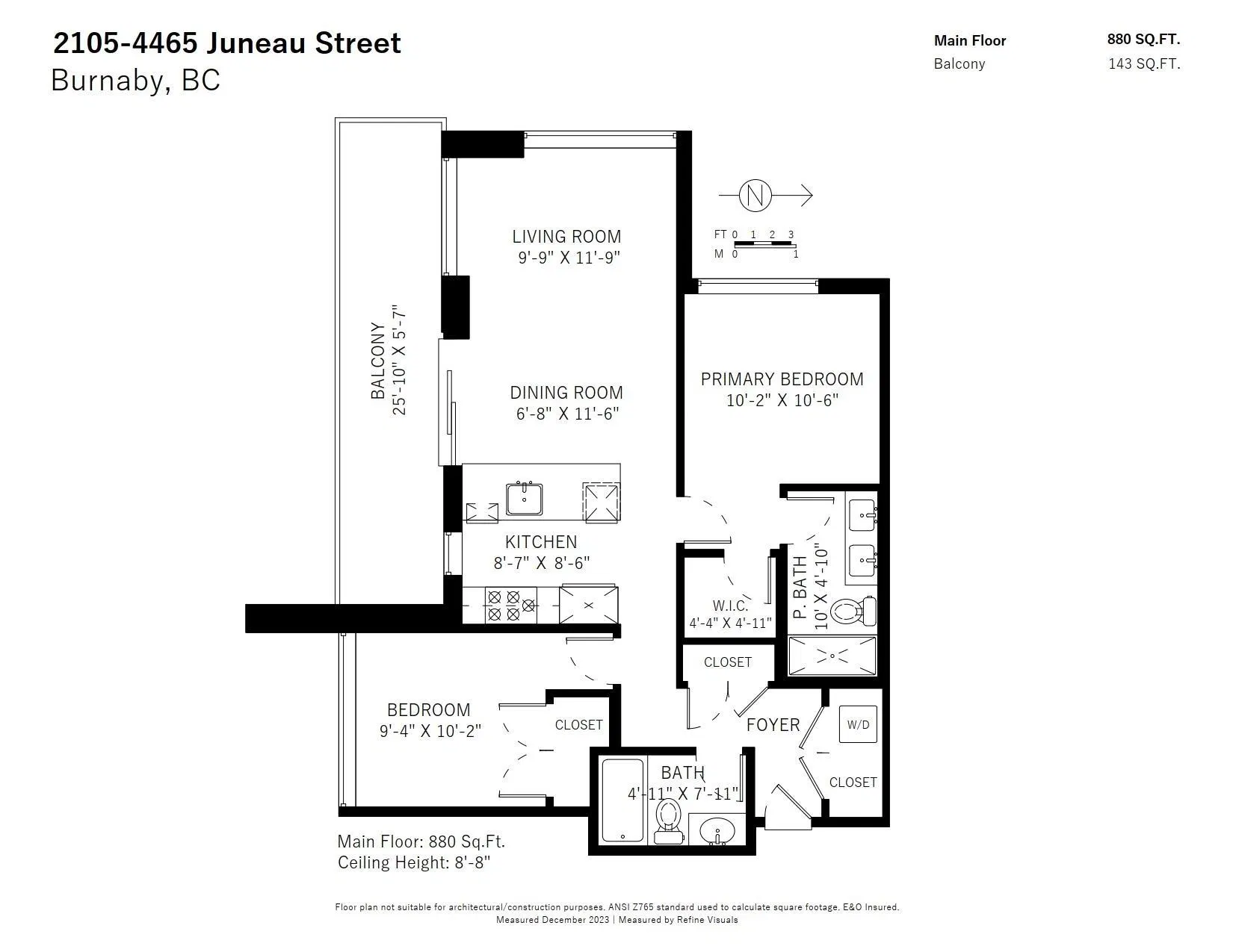 Photo 2 of 29 at #2105 – 4465 Juneau Street